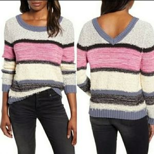 Caslon Nordstrom 3X Colorblock Sweater